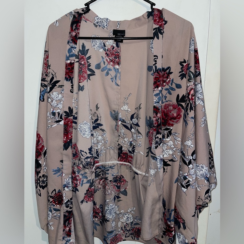 Floral Thin Cardigan